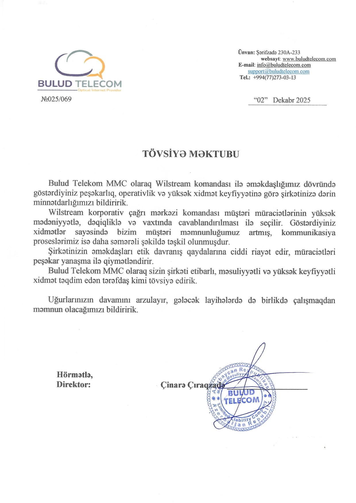 BULUD TELECOM